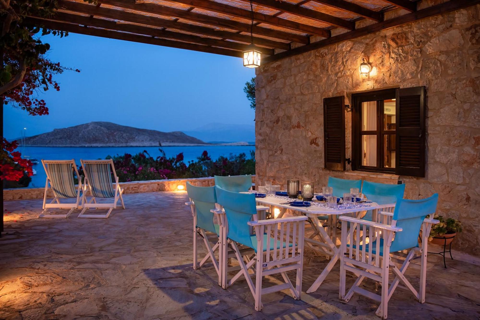 Villa Ftenagia Chalki Town Eksteriør billede